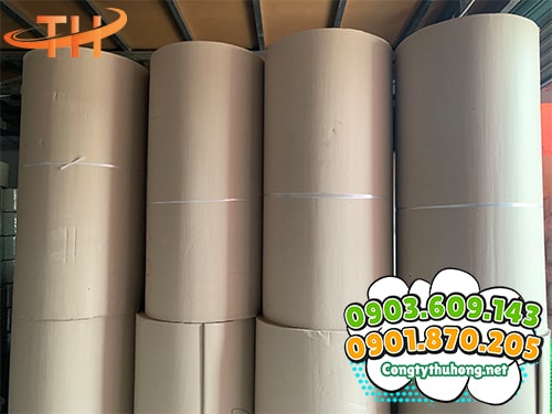 Giấy carton Cuộn giấy carton khổ lớn