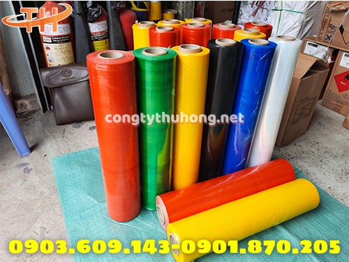 Cuộn mang pe màu 50cm Cuộn mang pe màu 50cm