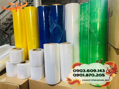Cuộn màng pe quấn hàng hóa Cuộn màng pe quấn hàng hóa