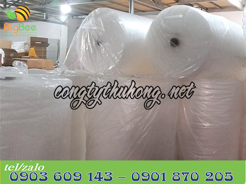 Cuộn xốp bóng khí gói hàng tại kho Thu Hồng