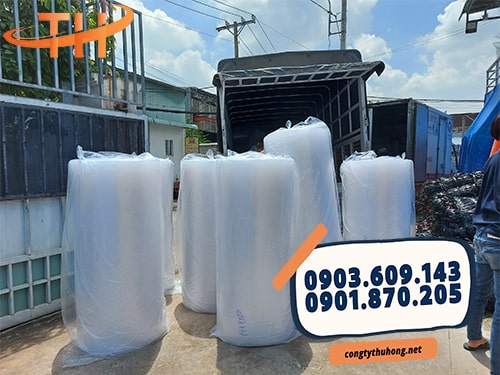 Cuộn xốp nổ bong bóng 1m5 Cuộn xốp nổ bong bóng 1m5