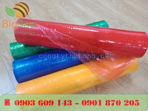 Màng PE màu mỏng, dai, khó rách
