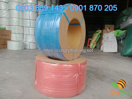 cuộn dây đai đỏ, xanh dương