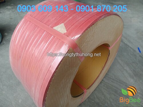 cuộn dây đai màu đỏ