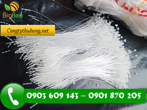 Dây nhựa treo nhãn mác 5 inch đầu nhọn