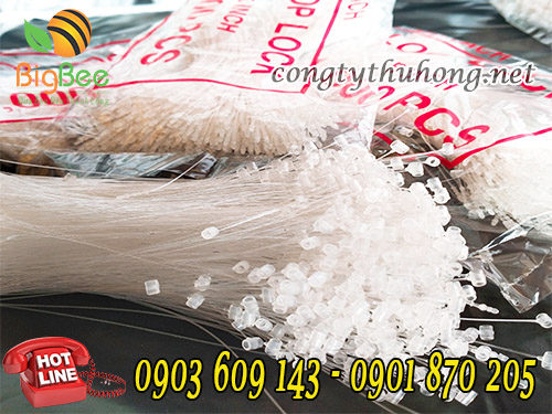 Đạn xỏ nhựa trắng đầu tròn