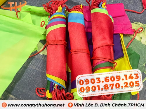 Dây cờ tam giác giá rẻ Dây cờ tam giác nhiều màu giá rẻ