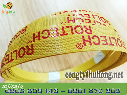 Dây đai nhựa PP in logo bản 1f2