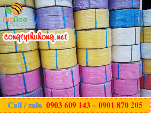 Cuộn dây đai nhựa pp 10kg nhiều màu sắc
