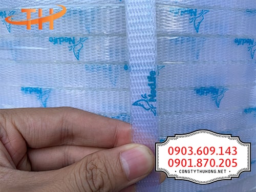 Dây đai nhựa in logo chất lượng Dây đai nhựa in logo chất lượng