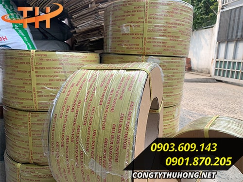 Dây đai nhựa in logo giá rẻ Dây đai nhựa in logo giá rẻ