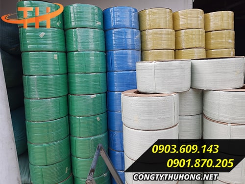 Dây đai nhựa in logo Dây đai nhựa in logo