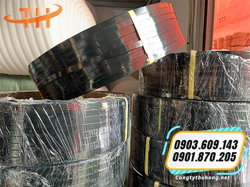 Dây đai nhựa PET đen Dây đai nhựa PET đen