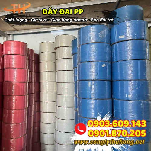 Dây đai nhựa PP 1f4 giá rẻ Dây đai nhựa PP 1f4 giá rẻ