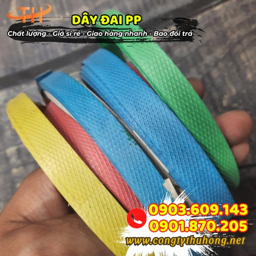 Dây đai nhựa PP 1f4 giá rẻ Dây đai nhựa PP 1f4 giá rẻ