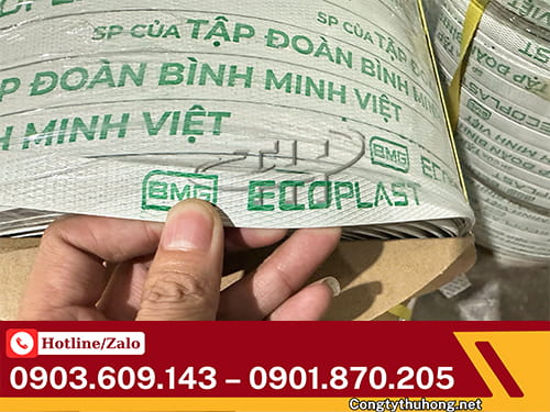 Dây đai nhựa PP in logo Dây đai nhựa PP in logo giá tốt