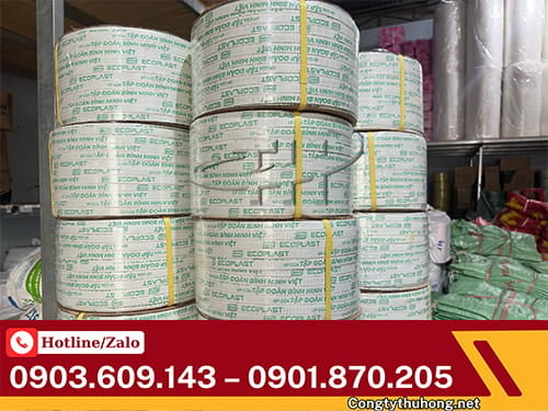 Dây đai nhựa PP in logo Dây đai nhựa PP in logo theo yêu cầu