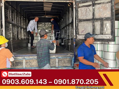 Dây đai nhựa PP in logo dDây đai nhựa PP in logo