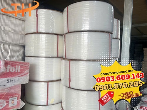 Dây đai nhựa PP trắng Dây đai nhựa số lượng lớn
