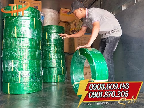 Dây đai nhựa PET Dây đai PET chịu lực giá tốt