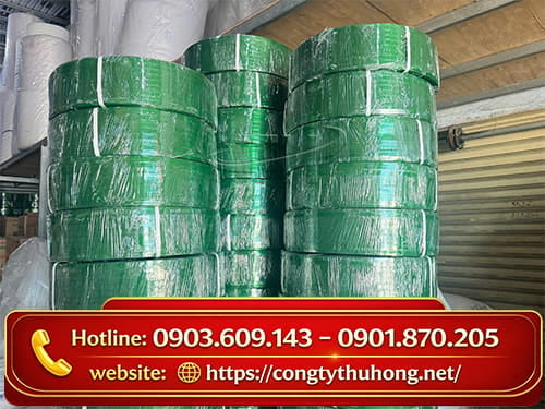Dây đai PET Dây đai PET đóng pallet