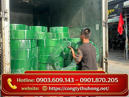 Dây đai PET Dây đai PET đóng pallet bền chắc tối ưu chi phí