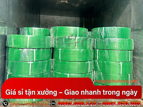 Dây PET đóng pallet Dây đai PET đóng pallet giá tốt