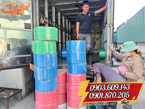 Dây đai nhựa PP Dây đai PP chịu lực giá tốt