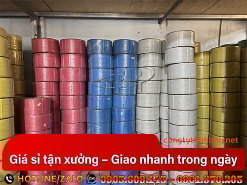 Dây đai PP đóng thùng Dây đai PP đóng thùng