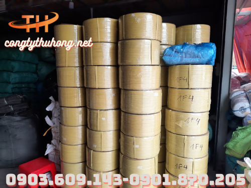 Dây đai pp màu vàng 1f4