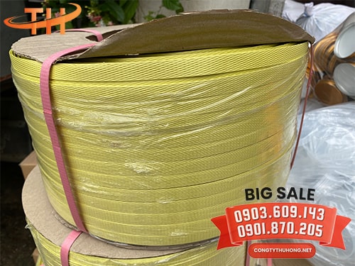 Dây đai PP màu vàng Dây đai PP màu vàng giá rẻ