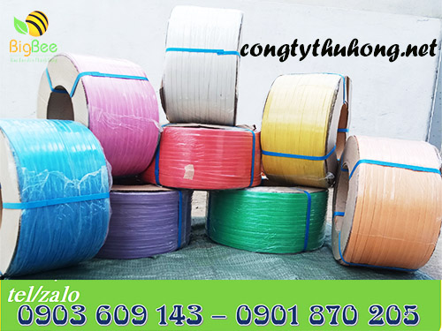 Cuộn dây đai nhựa PP nhiều màu 10kg