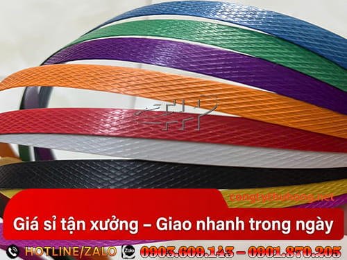Dây đai PP đóng thùng Dây đai PP siết pallet