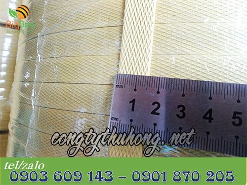 Dây đai pp vàng rộng bản 1f4