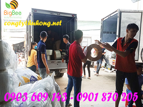 Giao hàng dây đai cho khách nội thành hcm