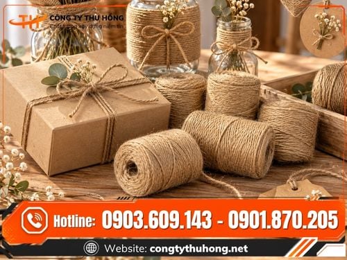 Dây đay trang trí Dây đay trang trí cuộn nhỏ giá sỉ
