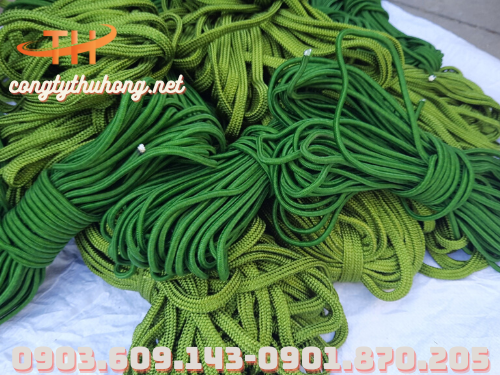 Dây dù dẹt tròn