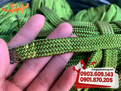 Dây dù dẹt xanh Dây dù dẹt xanh