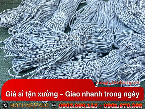 Dây dù mè trắng Dây dù mè trắng buộc hàng