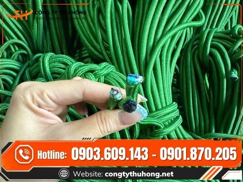Dây dù tròn xanh Dây dù tròn xanh bền chắc