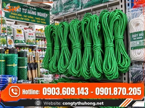 Dây dù tròn xanh Dây dù tròn xanh bền chắc