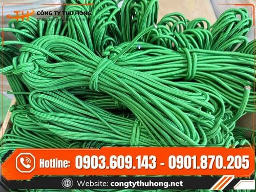 Dây dù tròn xanh Dây dù tròn xanh bền chắc