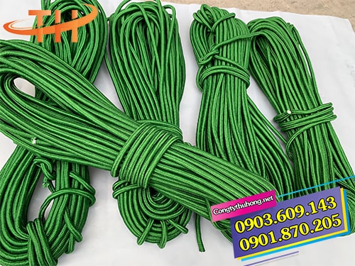 Dây dù tròn xanh Dây dù tròn xanh giá rẻ