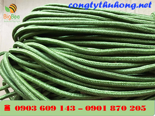 Dây dù xanh có lõi dày 6li