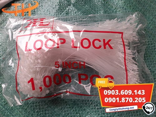 Dây nhựa gắn mắc 5inch Dây nhựa gắn mắc 5inch