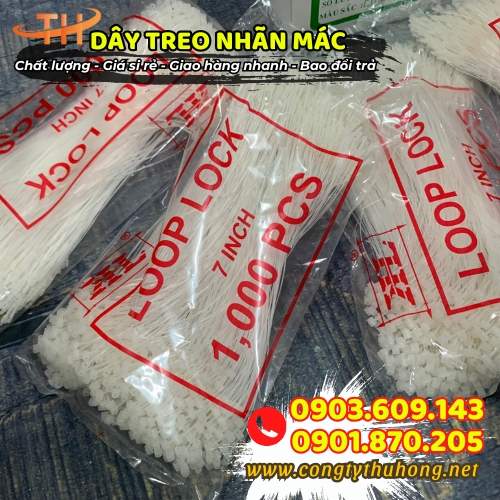 Dây nhựa gắn nhãn mác 7inch giá tốt Dây nhựa gắn nhãn mác 7inch giá tốt