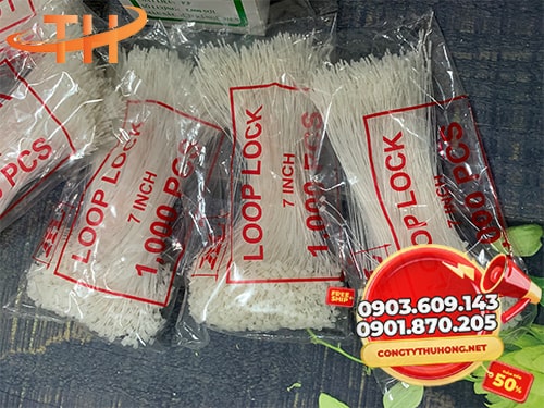 Dây nhựa gắn tag Dây nhựa gắn tag