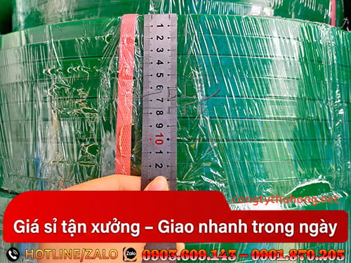 Dây PET đóng pallet Dây đai PET đóng pallet giá tốt