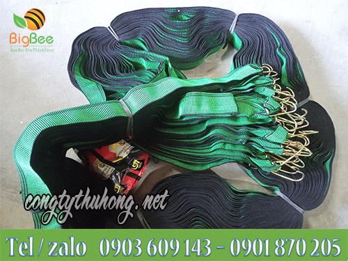 Dây buộc hàng bố xanh bản 5cm