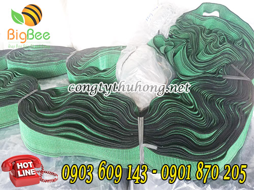 Dây thun bẹ xanh bản 5cm chiều dài 2m